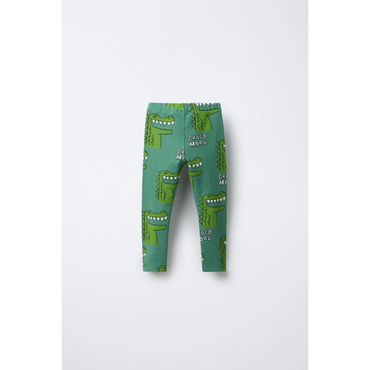 ЛЕГИНСЫ С ПРИНТОМ «КРОКОДИЛЫ»