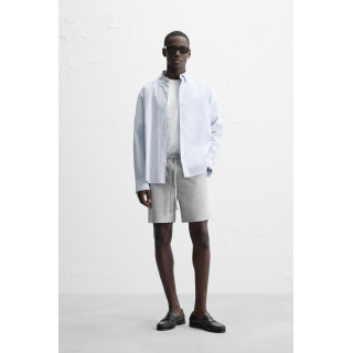 ШОРТЫ КОМФОРТНОЙ ПОСАДКИ ИЗ РЕЛЬЕФНОЙ ТКАНИ