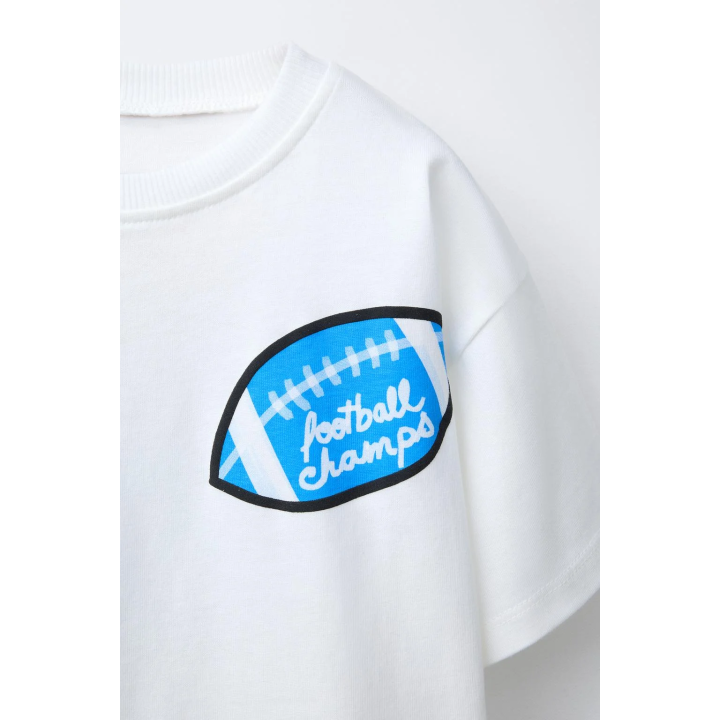 ФУТБОЛКА С ПРИНТОМ «ФУТБОЛ»