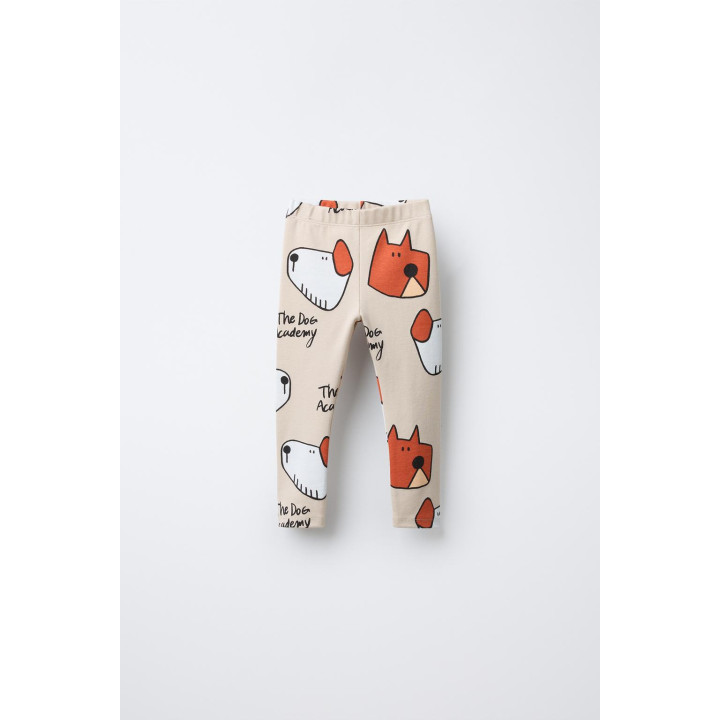 ЛЕГИНСЫ С ПРИНТОМ «СОБАЧКИ»