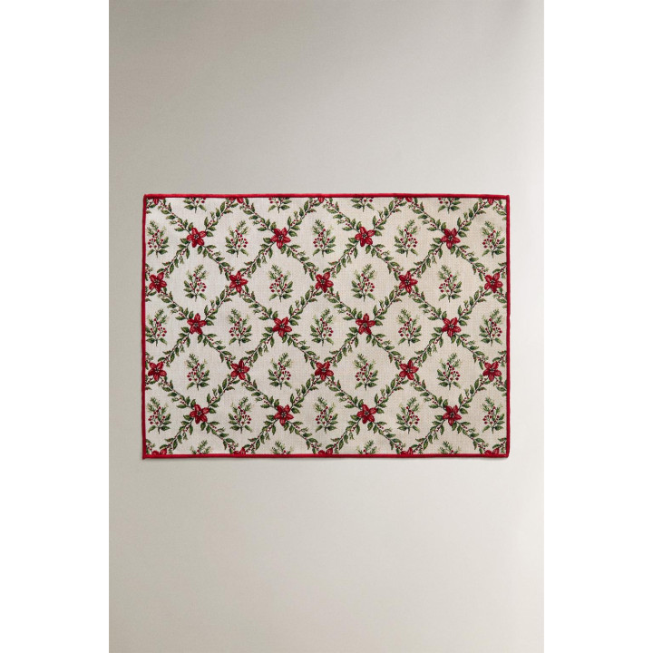 Рождественское ситечко с джаккардовым узором из алмазов