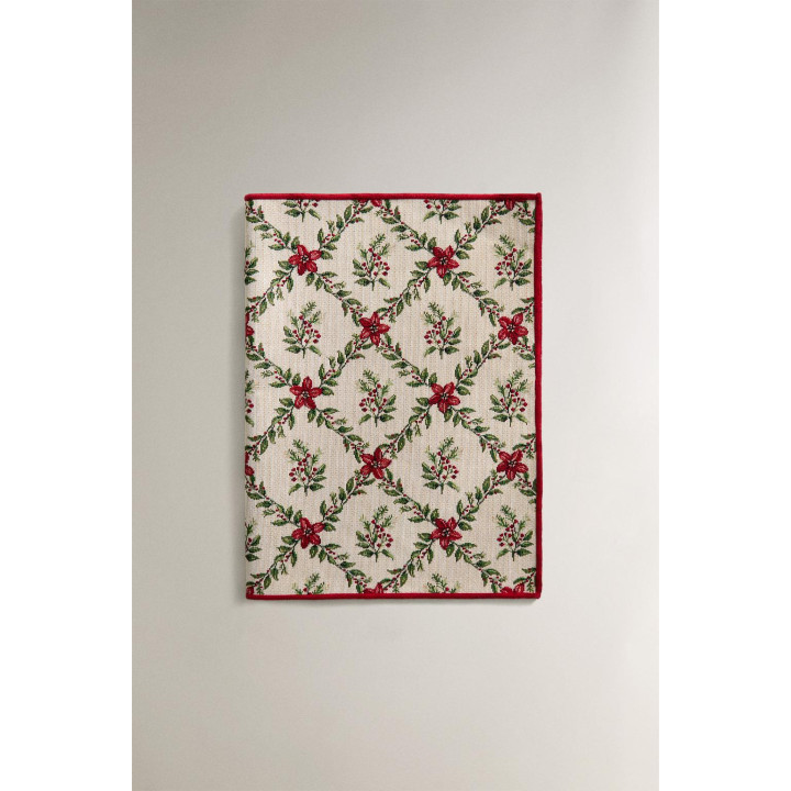 Рождественское ситечко с джаккардовым узором из алмазов