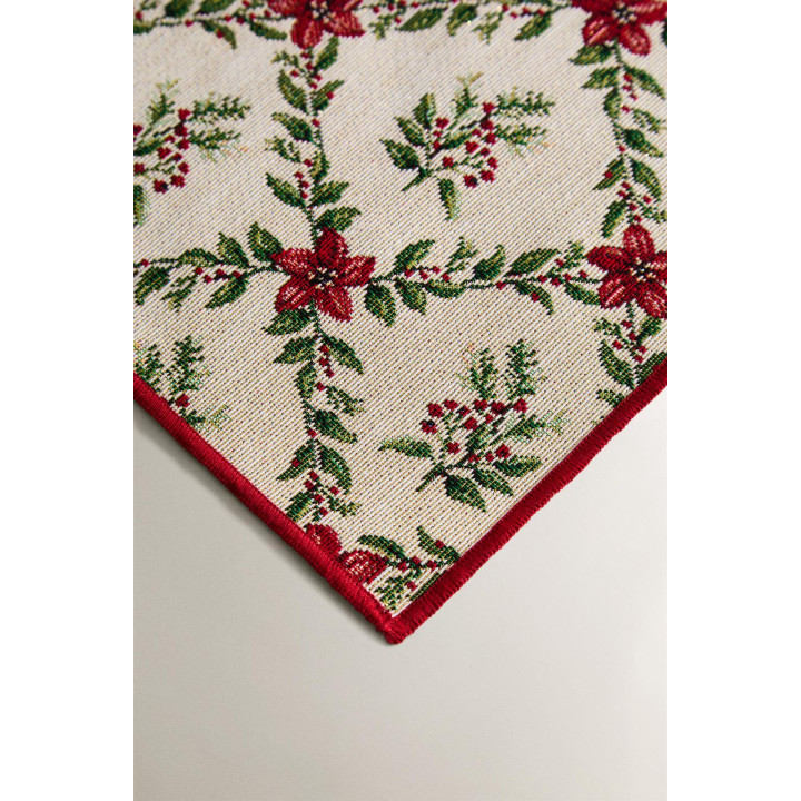 Рождественское ситечко с джаккардовым узором из алмазов