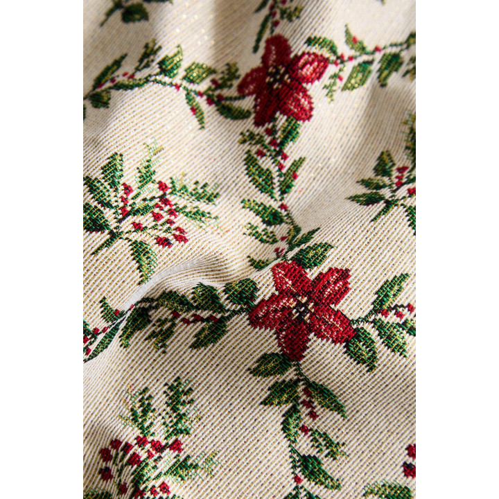 Рождественское ситечко с джаккардовым узором из алмазов