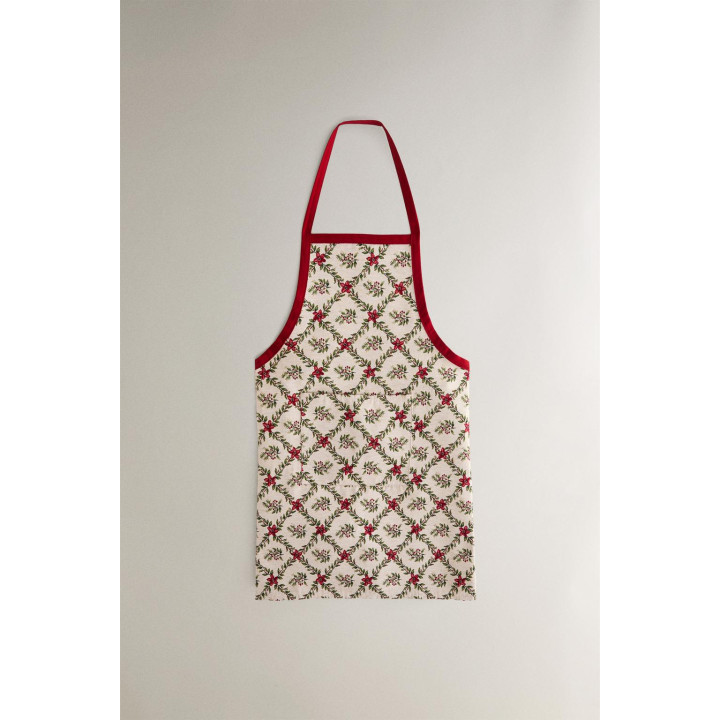 Флористический рождественский фартук