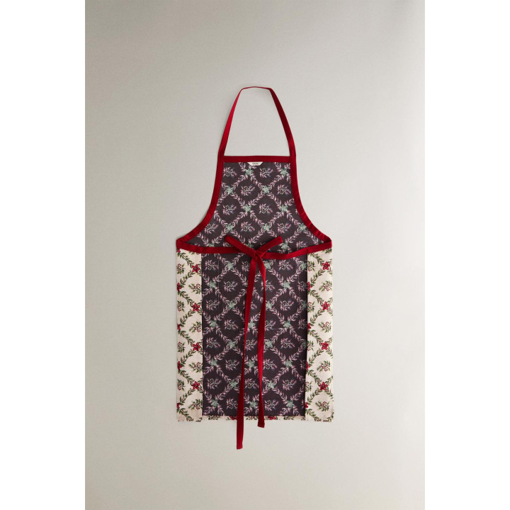 Флористический рождественский фартук