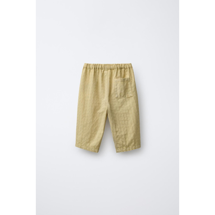 ПРЯМЫЕ БРЮКИ С ВЫШИВКОЙ