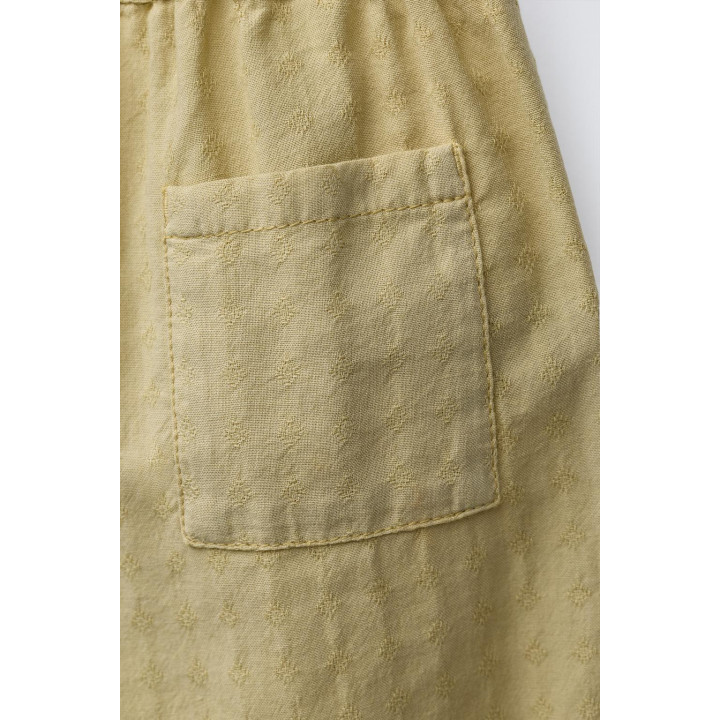 ПРЯМЫЕ БРЮКИ С ВЫШИВКОЙ