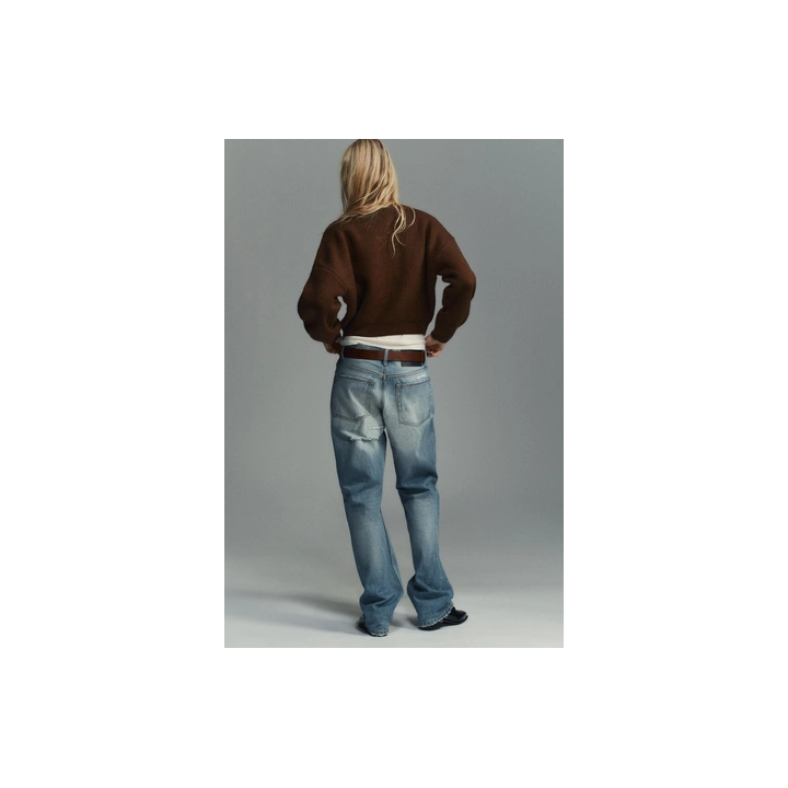 ГЛАДКИЙ ТРИКОТАЖНЫЙ ДЖЕМПЕР