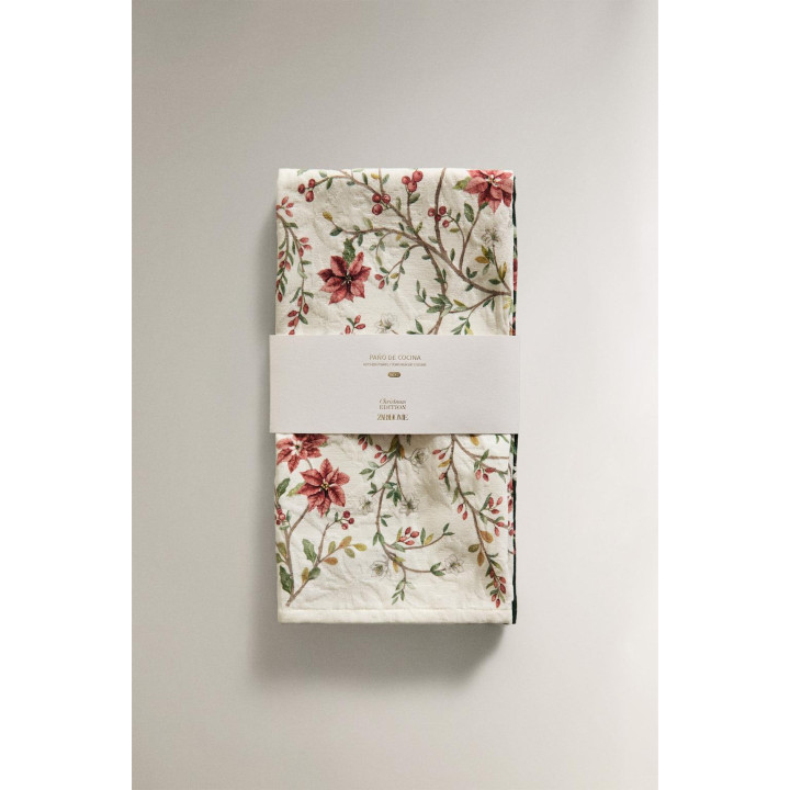 Набор из хлопкового жаккардового рождественского чайных полотенец (набор из 2 штук)