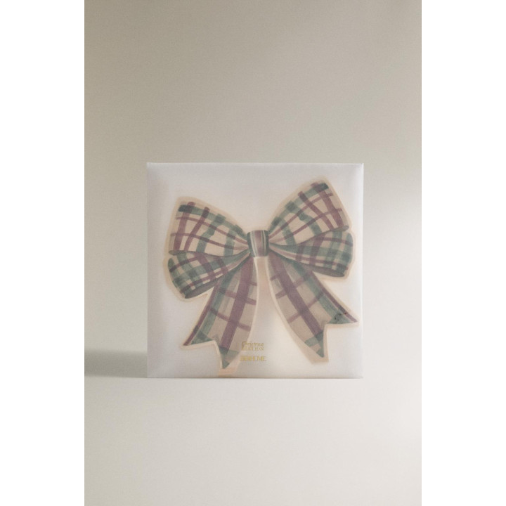 Набор рождественских бумажных салфеток с бантами (набор из 20 штук)