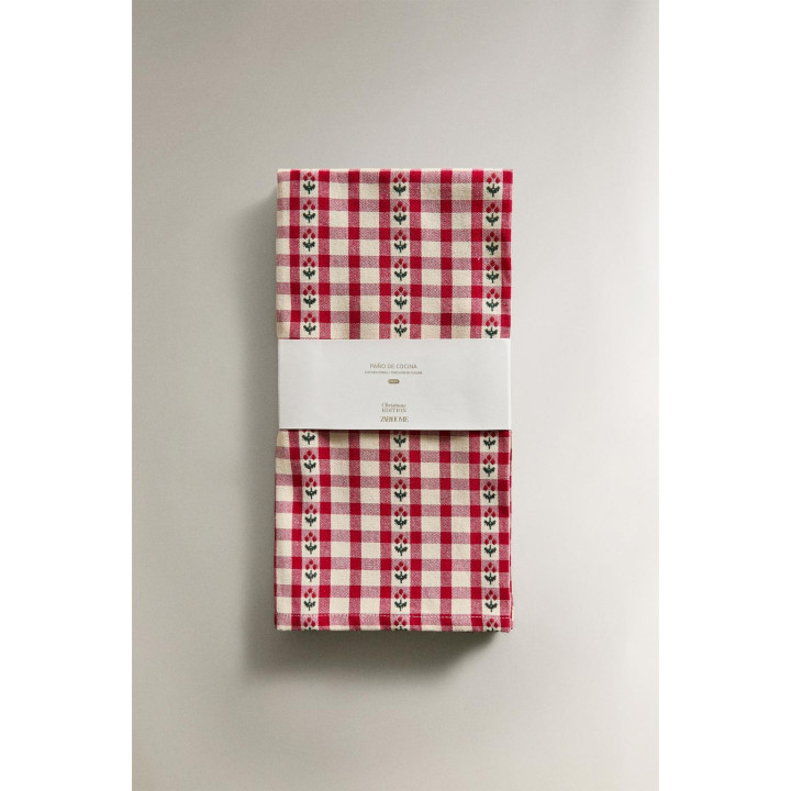 Набор хлопковых рождественских чайных полотенец (набор из 2 штук)