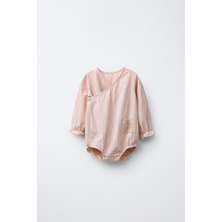 КОМБИНЕЗОН С КРУЖЕВОМ И ВЫШИВКОЙ