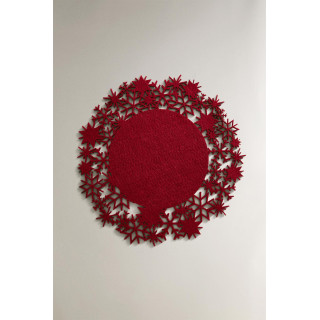 Рождественский снежинка фетровый плед