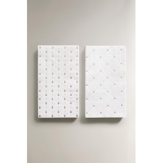 Набор бумажных салфеток с блестящими рождественскими мотивами (набор из 30)