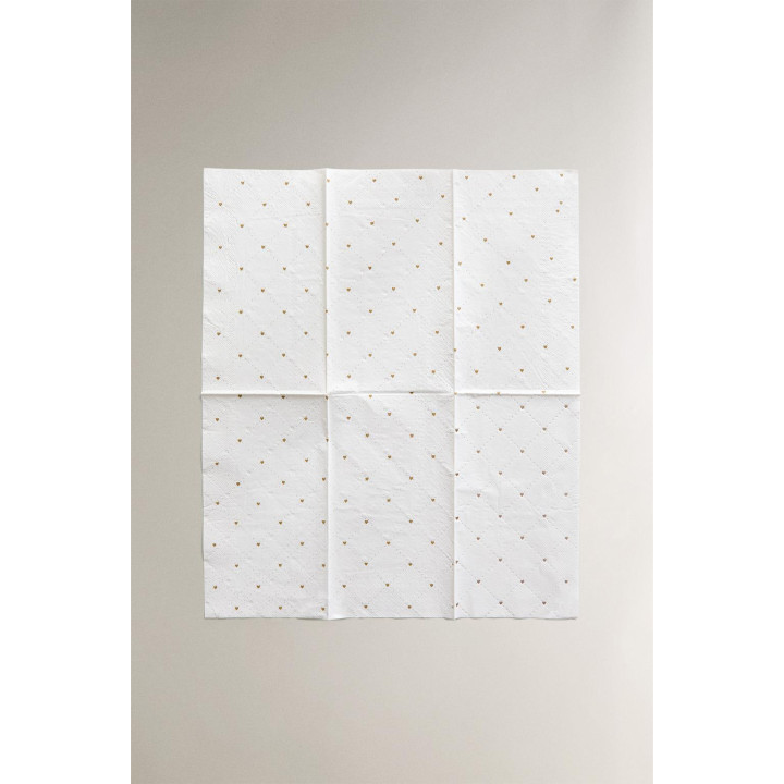 Набор бумажных салфеток с блестящими рождественскими мотивами (набор из 30)