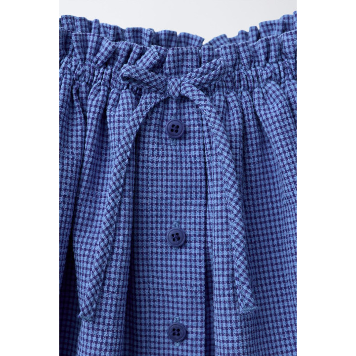 ЮБКА-ШОРТЫ В КЛЕТКУ ВИШИ