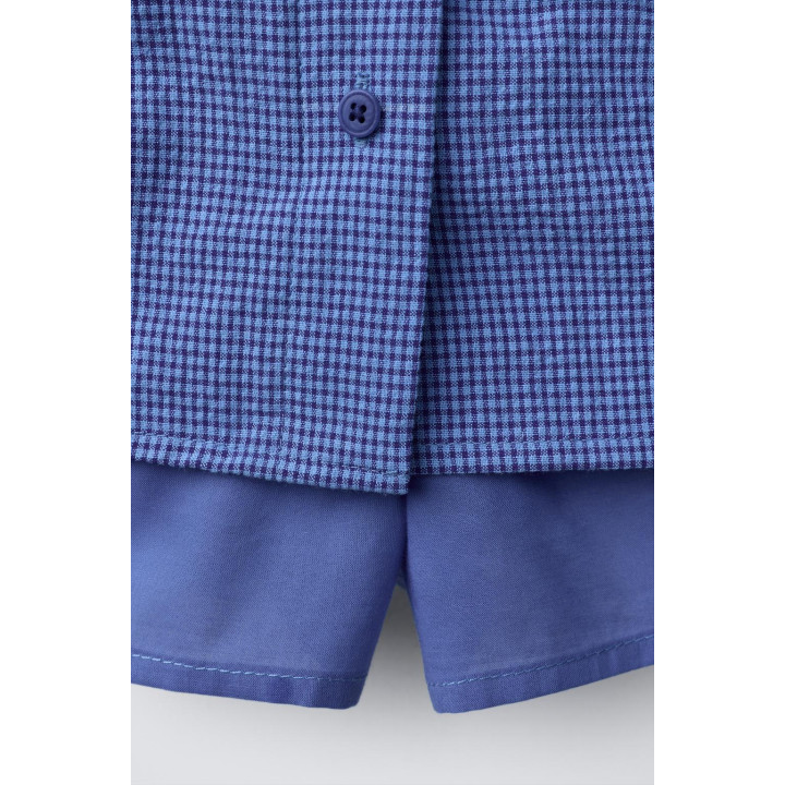 ЮБКА-ШОРТЫ В КЛЕТКУ ВИШИ