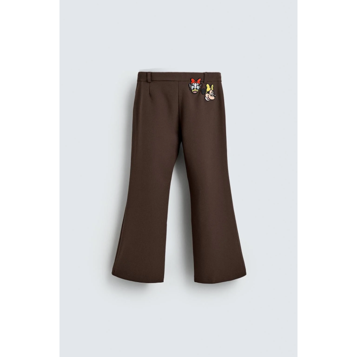 БРЮКИ КЛЕШ С НАШИВКАМИ HARRY LAMBERT FOR ZARA X DISNEY