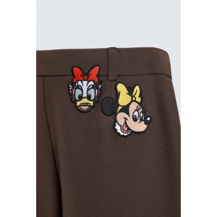 БРЮКИ КЛЕШ С НАШИВКАМИ HARRY LAMBERT FOR ZARA X DISNEY