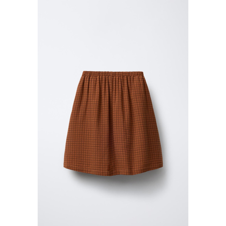 Юбка-миди в клетку с бантами bensimon ® x zara