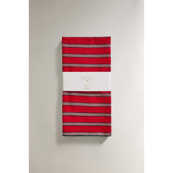 Набор из двух рождественских хлопковых чайных полотенец (упаковка из 2 шт.)