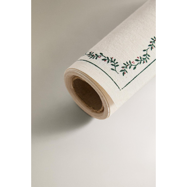 Набор салфеток из хлопка с рождественскими листьями (упаковка из 20 штук)