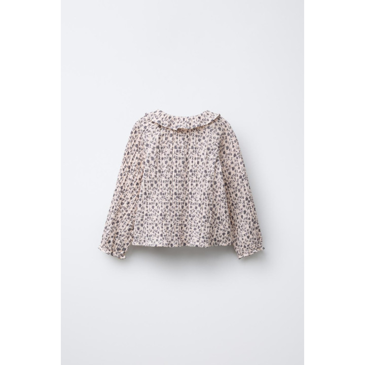 РУБАШКА С ЦВЕТОЧНЫМ ПРИНТОМ