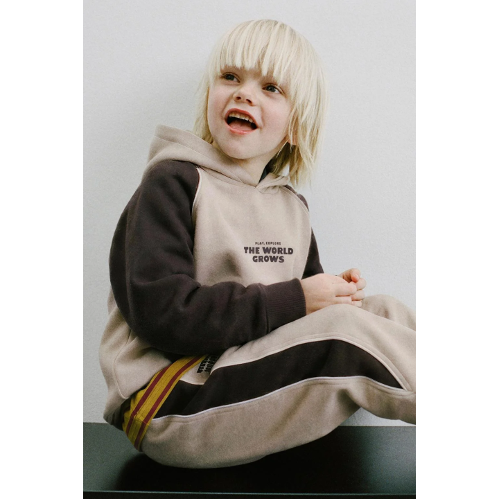 БРЮКИ-ДЖОГГЕРЫ В СТИЛЕ КОЛОР-БЛОК