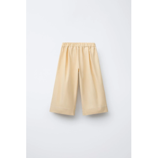 БРЮКИ-КЮЛОТЫ СО СБОРКАМИ И КРУЖЕВОМ