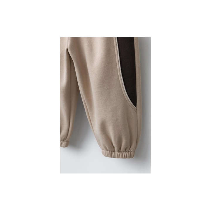 БРЮКИ-ДЖОГГЕРЫ В СТИЛЕ КОЛОР-БЛОК