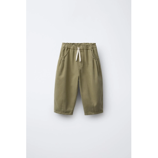 ОДНОТОННЫЕ БРЮКИ-БЭГГИ