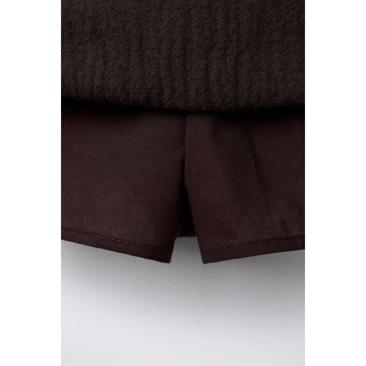 ЮБКА-ШОРТЫ С КАРМАНАМИ И ОРКОРКАМИ