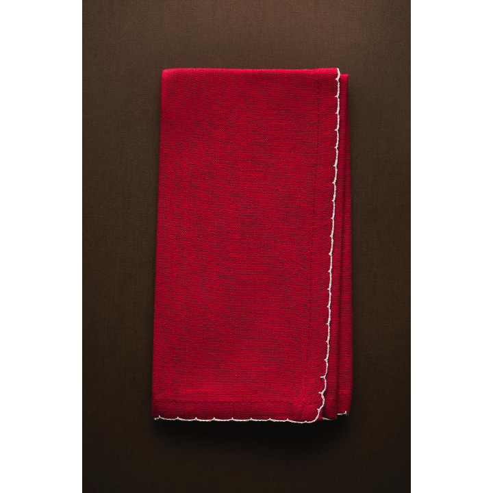 Набор салфеток с объемным краем (набор из 2)