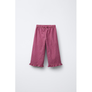 ПРЯМЫЕ БРЮКИ В КЛЕТКУ ВИШИ