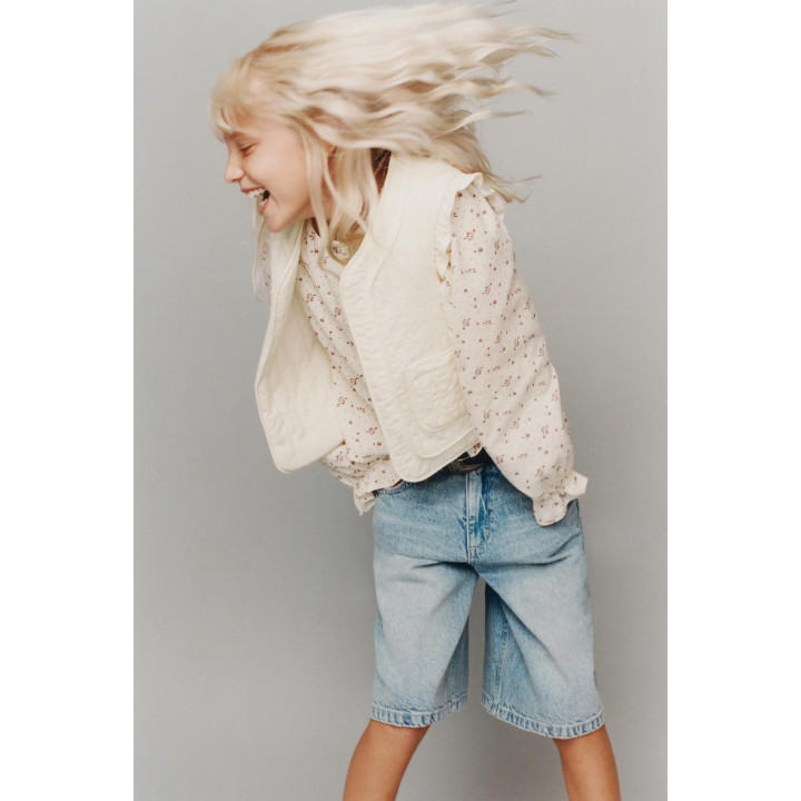 БЛУЗКА С ЦВЕТОЧНЫМ ПРИНТОМ