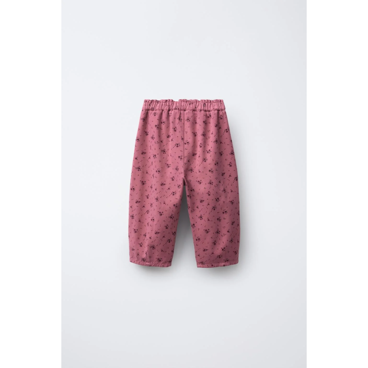 БРЮКИ BAGGY С ЦВЕТОЧНЫМ ПРИНТОМ