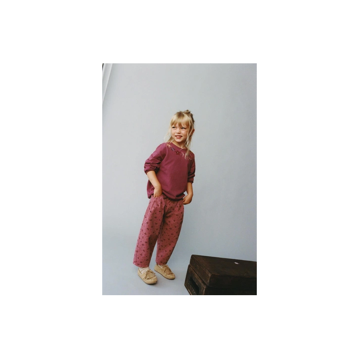 БРЮКИ BAGGY С ЦВЕТОЧНЫМ ПРИНТОМ