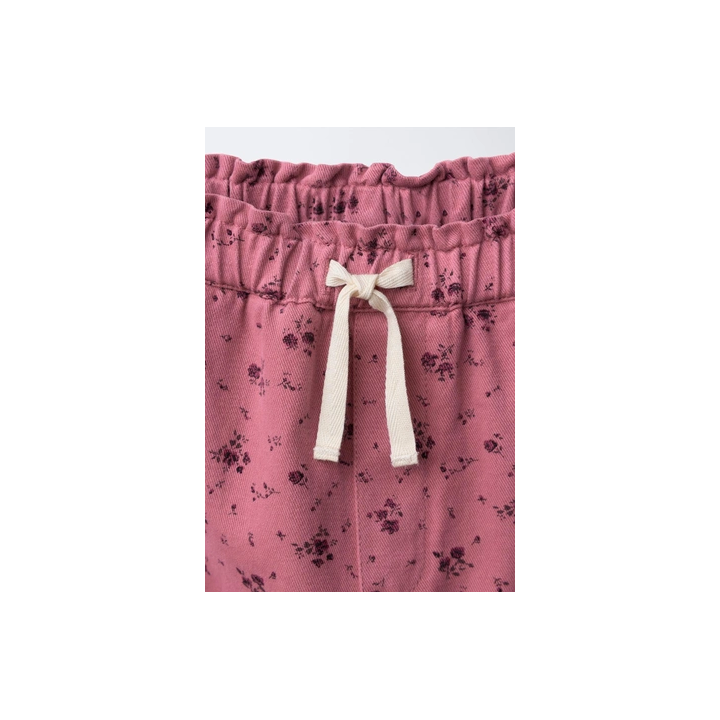 БРЮКИ BAGGY С ЦВЕТОЧНЫМ ПРИНТОМ