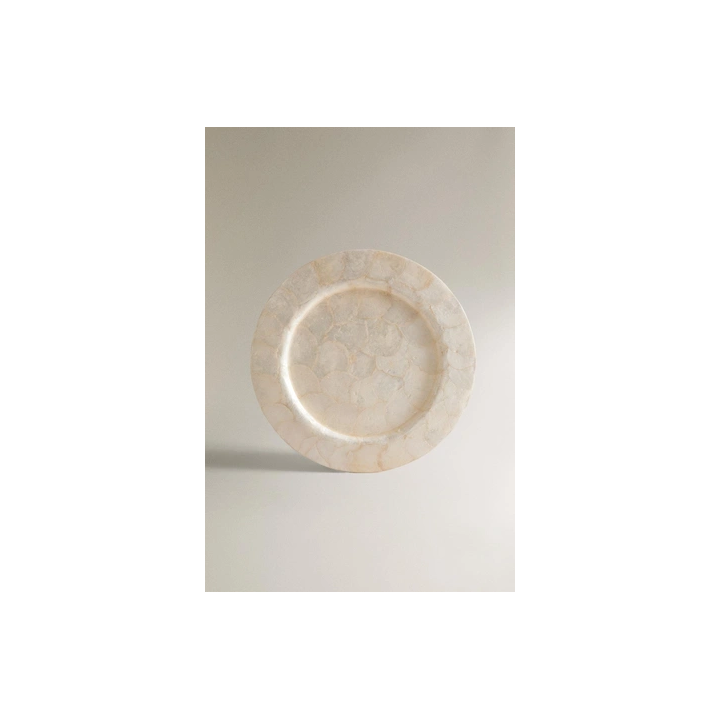 SEASHELL SERVICE PLATE