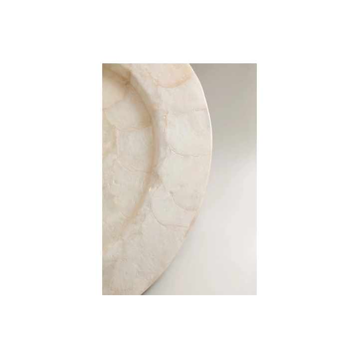 SEASHELL SERVICE PLATE