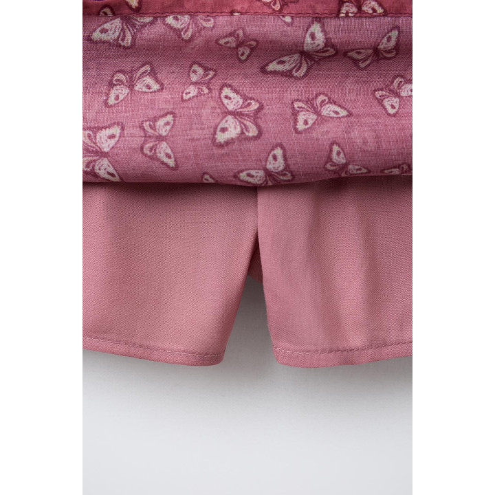 ЮБКА-ШОРТЫ С ПРИНТОМ «БАБОЧКИ»