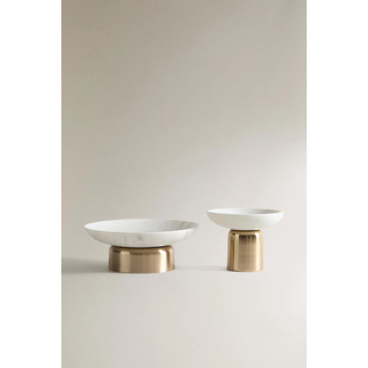 Декоративная мраморная чаша