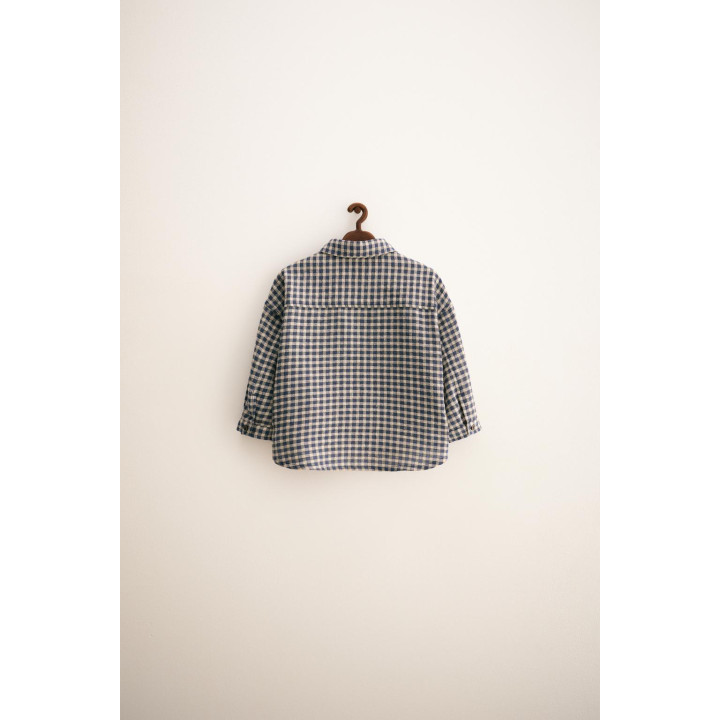 ZARA TIMELESS - РУБАШКА В КЛЕТКУ ВИШИ