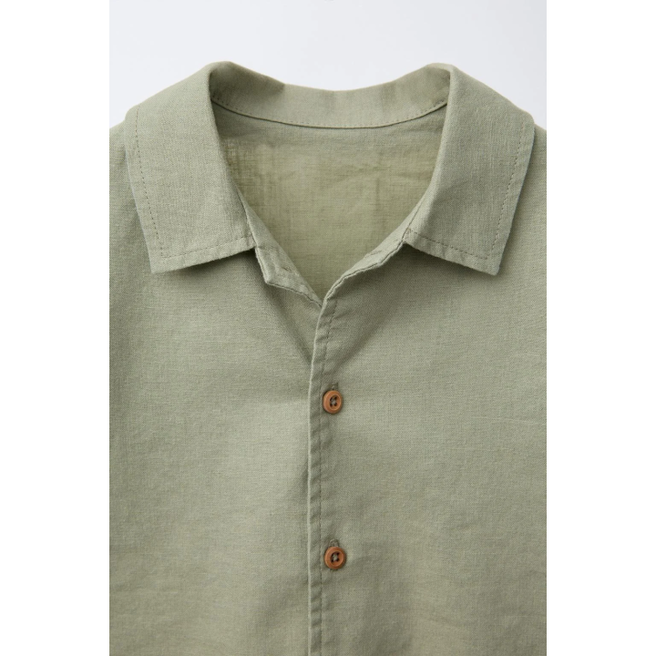 РУБАШКА ИЗО ЛЬНА И ХЛОПКА