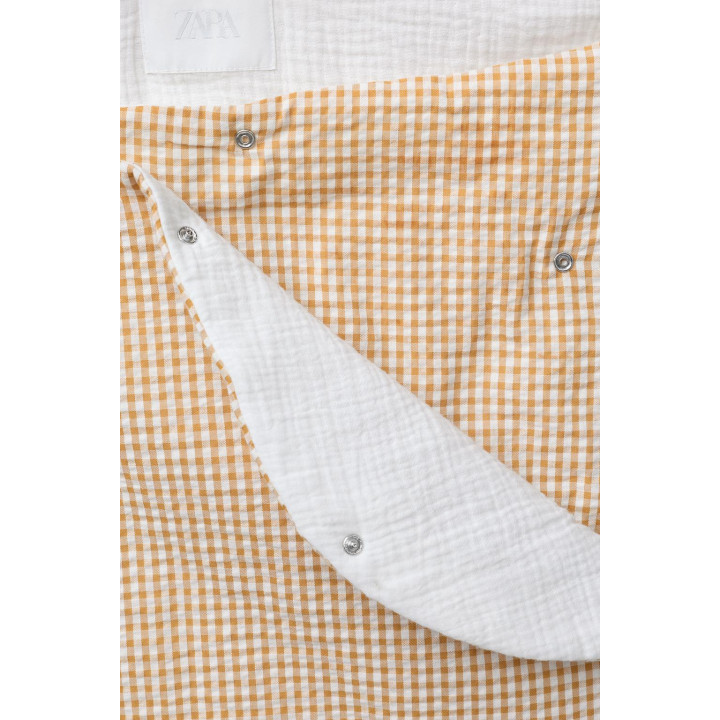 Слинг-перевязка для младенцев в клетчатом дизайне