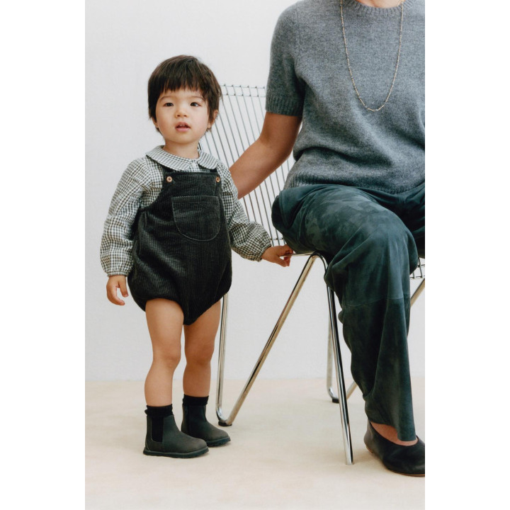 КОМБИНЕЗОН ИЗ ВЕЛЬВЕТА НА ПОДКЛАДКЕ