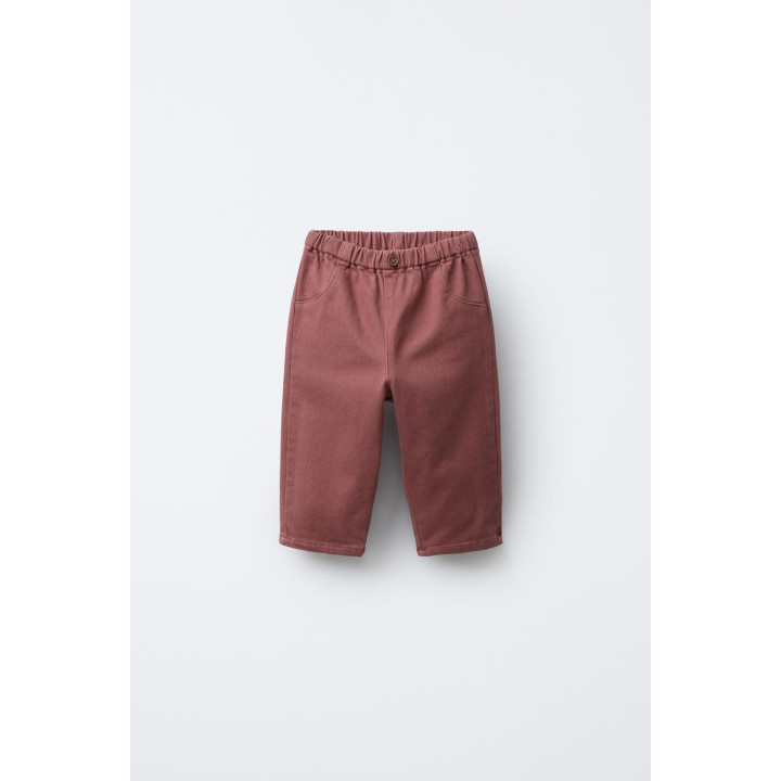 БРЮКИ BAGGY ИЗ ТВИЛА