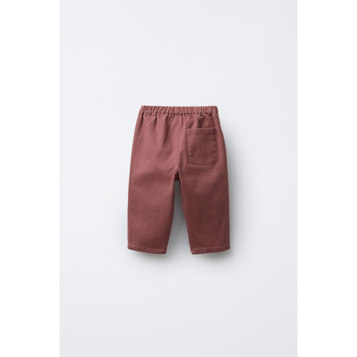 БРЮКИ BAGGY ИЗ ТВИЛА