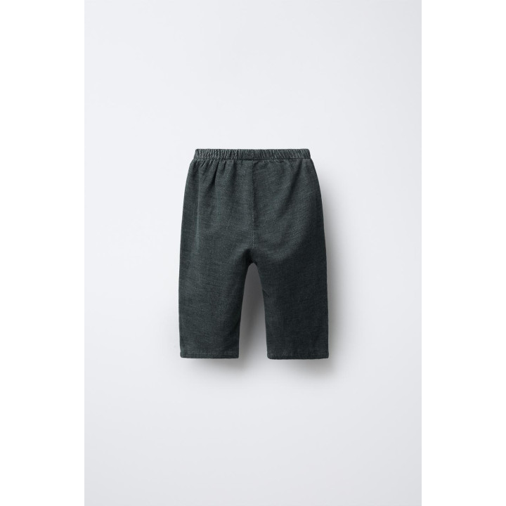 БРЮКИ ИЗ ТОНКОГО ВЕЛЬВЕТА НА ПОДКЛАДКЕ